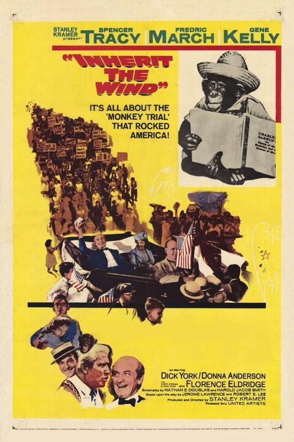 L'affiche du film Inherit the Wind