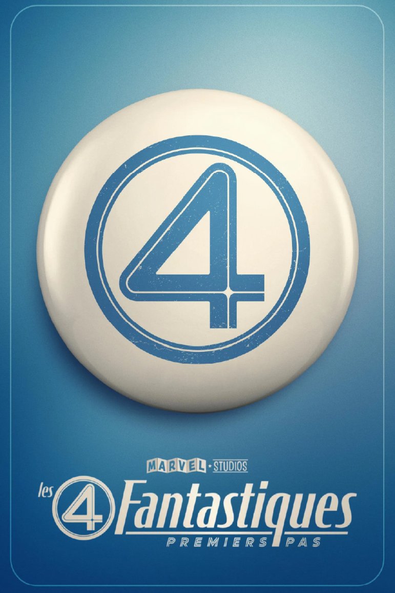 L'affiche du film Les 4 Fantastiques: Premiers Pas