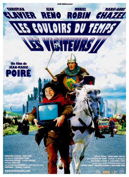 L'affiche du film Les Couloirs du temps: Les visiteurs 2