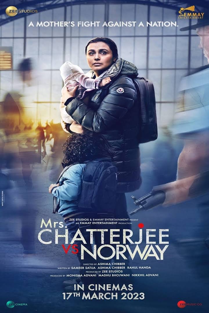 L'affiche du film Mrs. Chatterjee Vs Norway