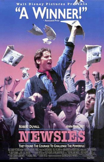 Poster of the movie Newsies [1992]