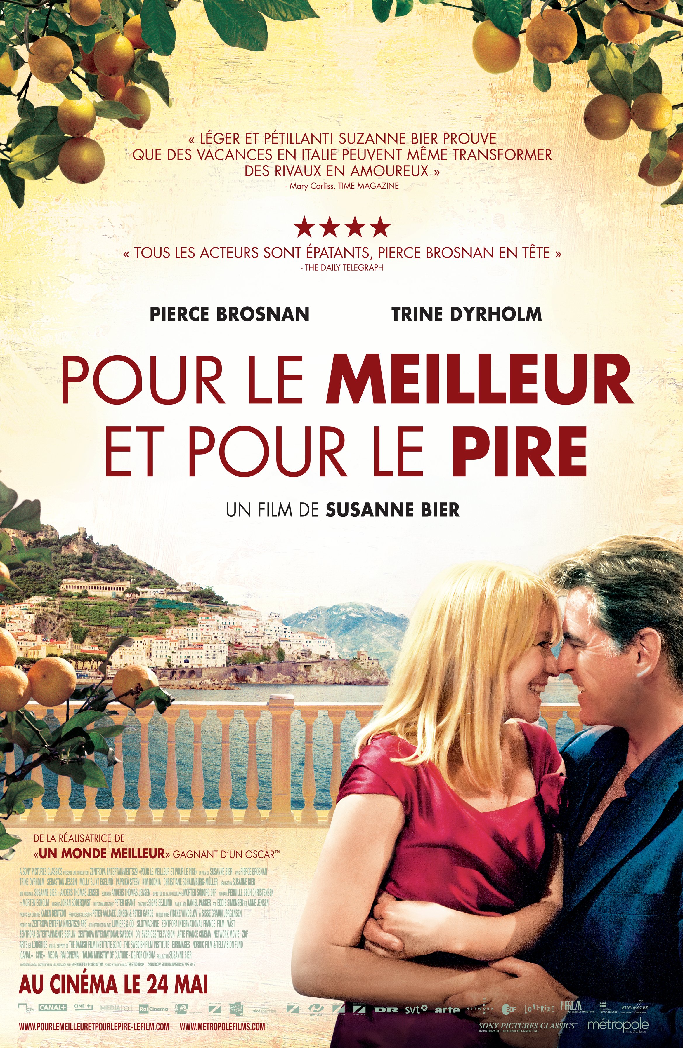 L'affiche du film Pour le meilleur et pour le pire