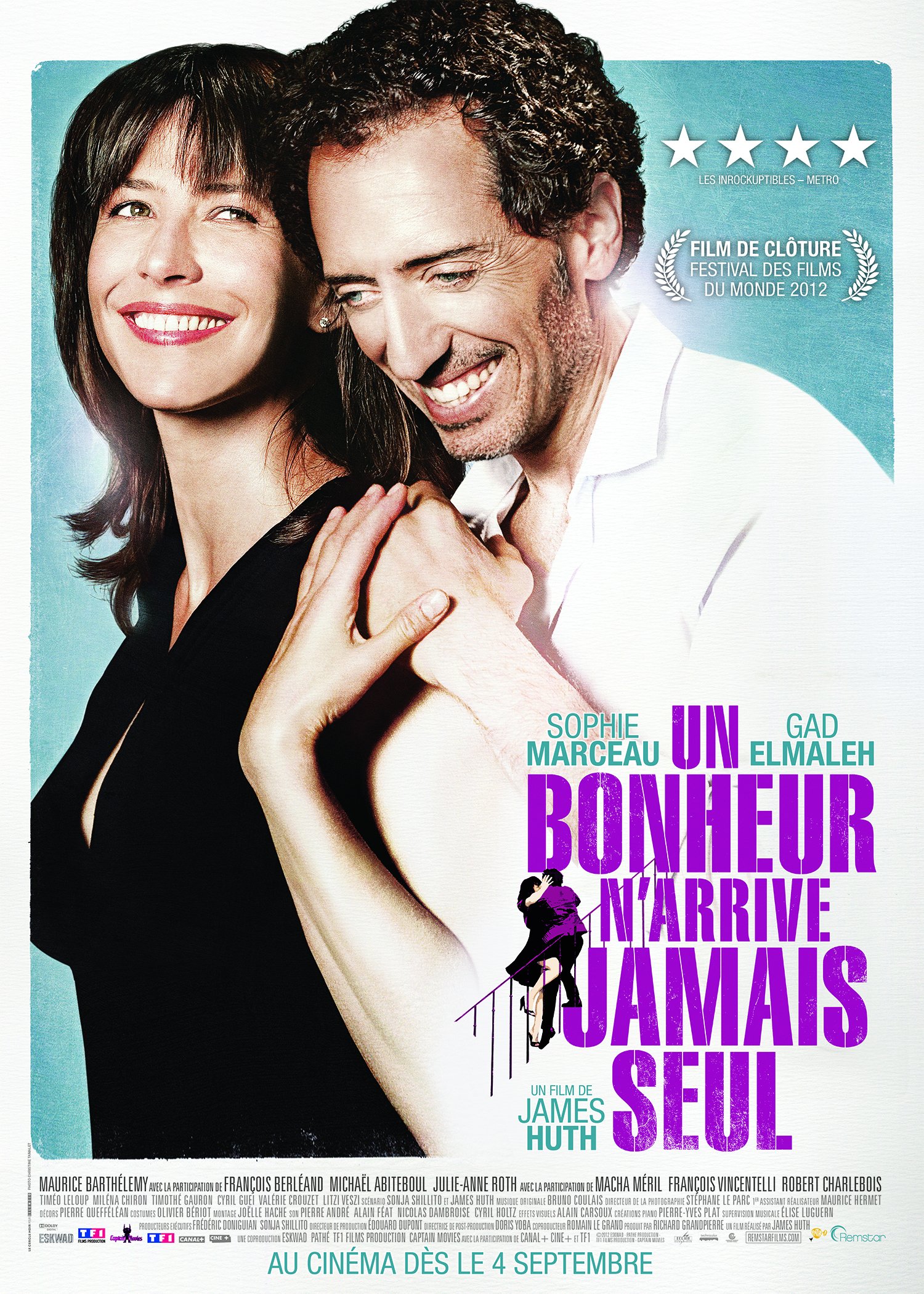 L'affiche du film Un Bonheur n'arrive jamais seul