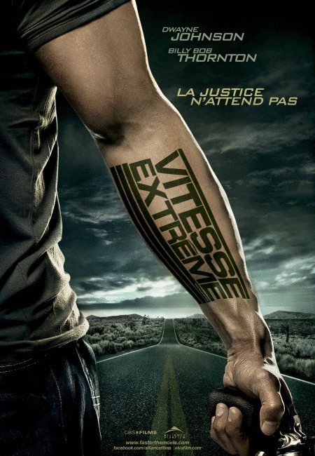 L'affiche du film Vitesse extrême