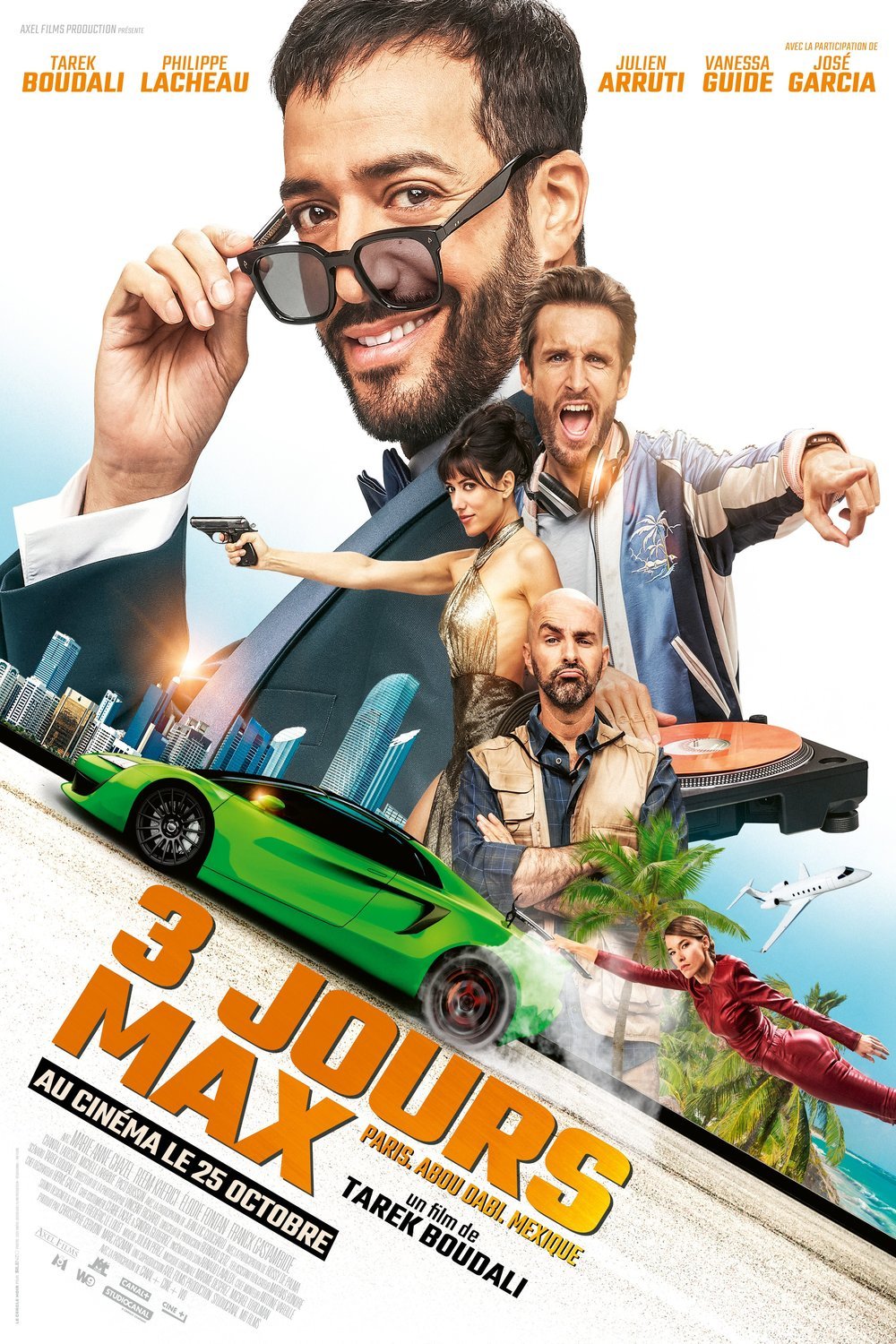 L'affiche du film 3 jours max