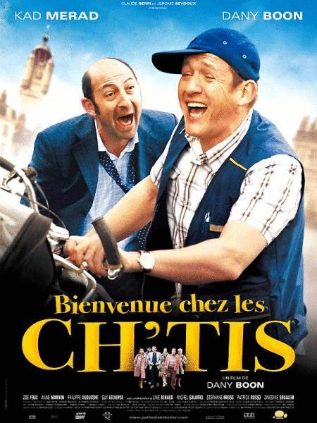 L'affiche du film Bienvenue chez les Ch'tis