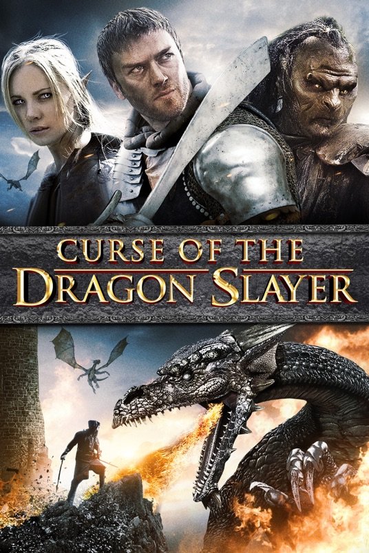 L'affiche du film La malédiction du chasseur de dragons