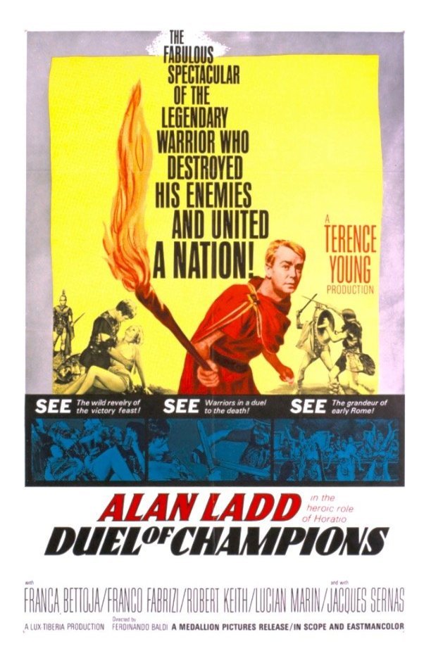L'affiche du film Orazi e Curiazi