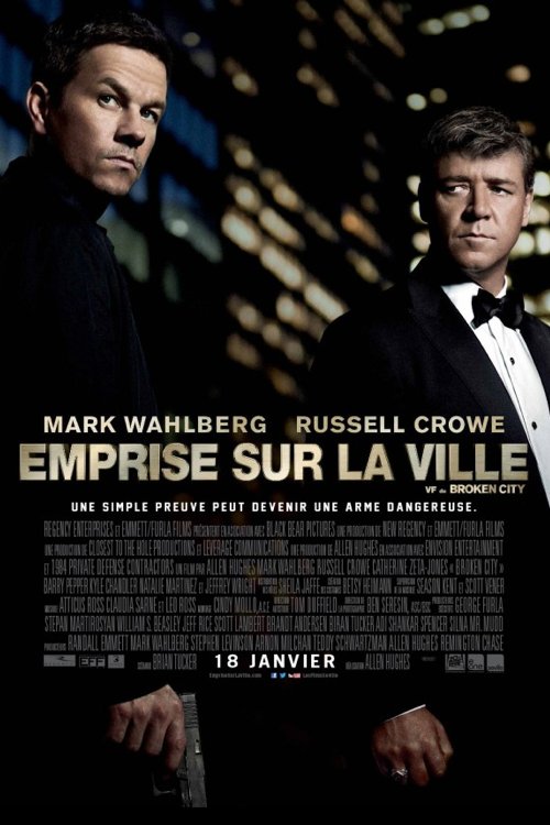 L'affiche du film Emprise sur la ville