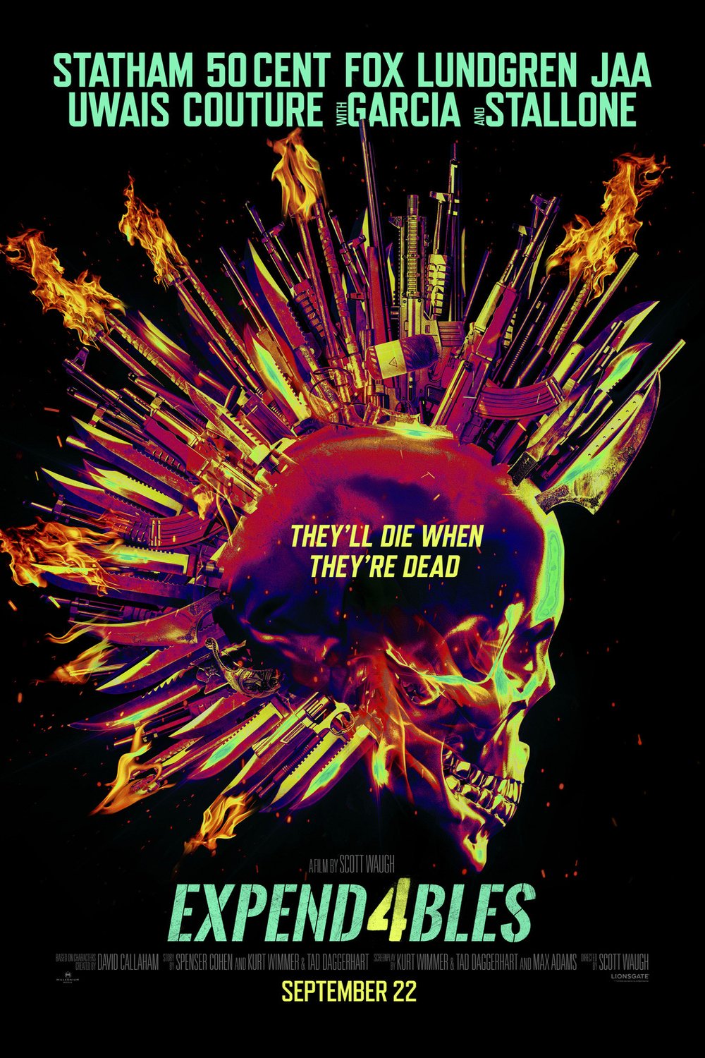 L'affiche du film Expend4bles