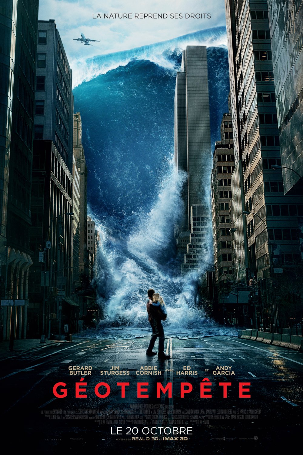 L'affiche du film Géotempête
