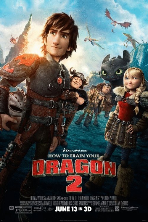Poster of the movie How to Train Your Dragon 2