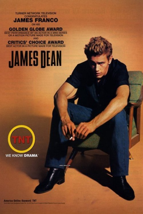 L'affiche du film James Dean