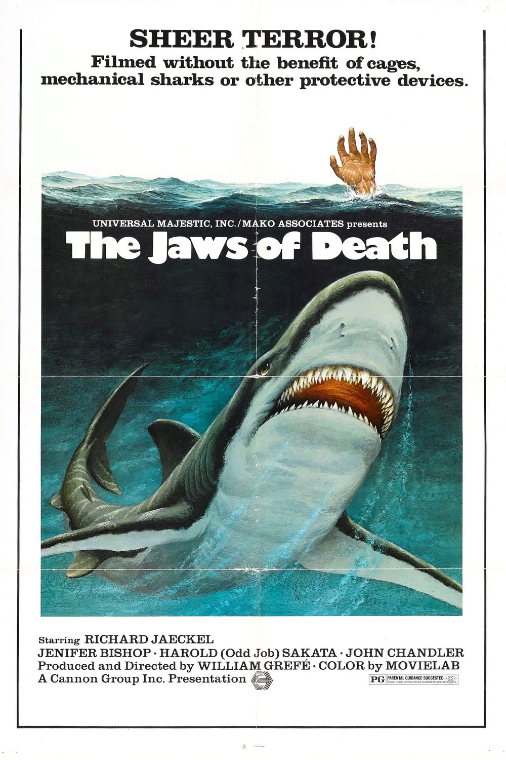 L'affiche du film Mako: Jaws of Death