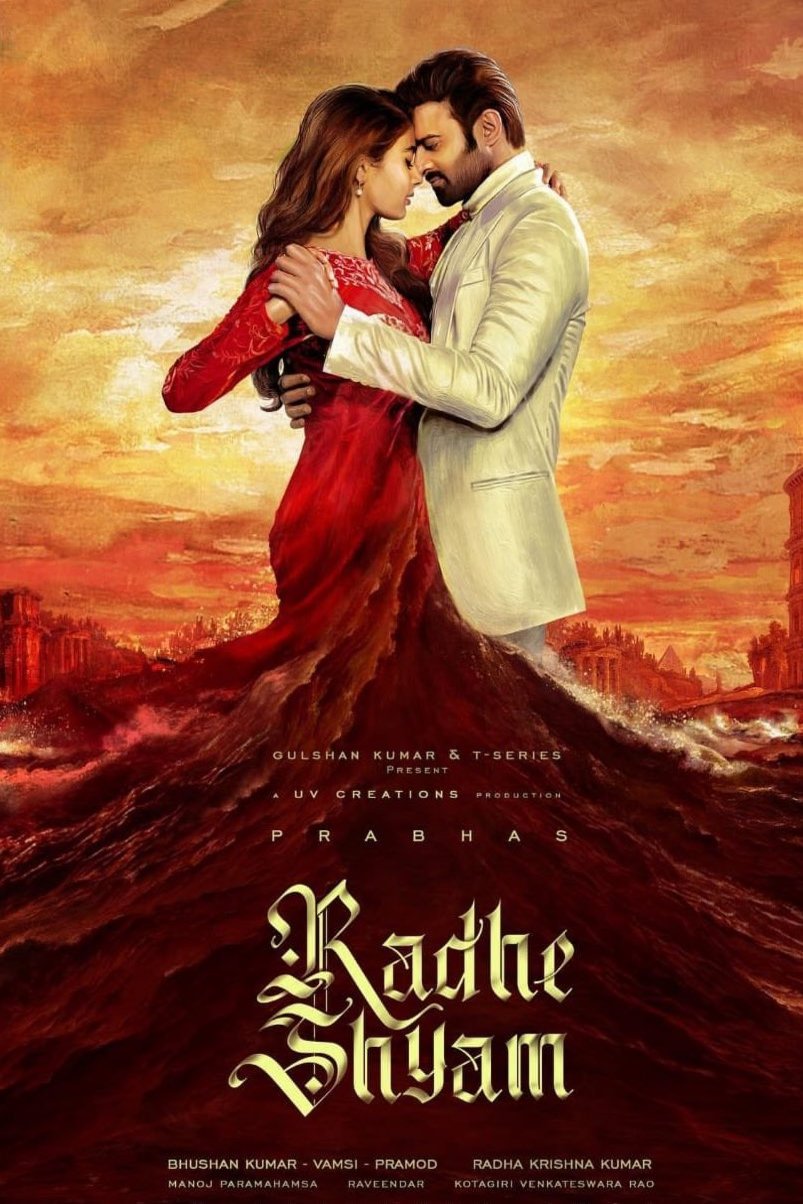 L'affiche du film Radhe Shyam