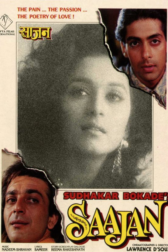 L'affiche du film Saajan