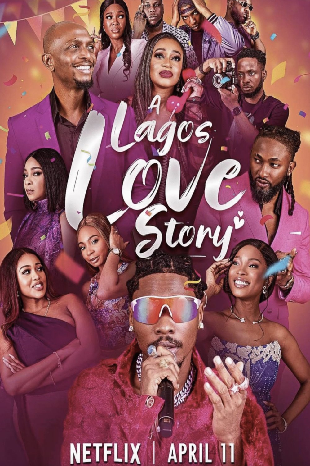 L'affiche du film A Lagos Love Story