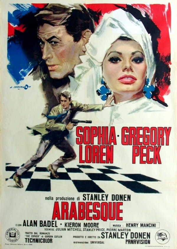 L'affiche du film Arabesque