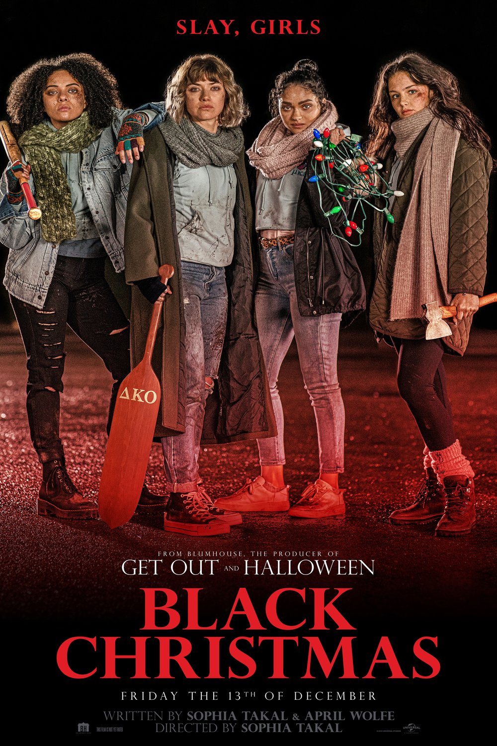 L'affiche du film Noël tragique