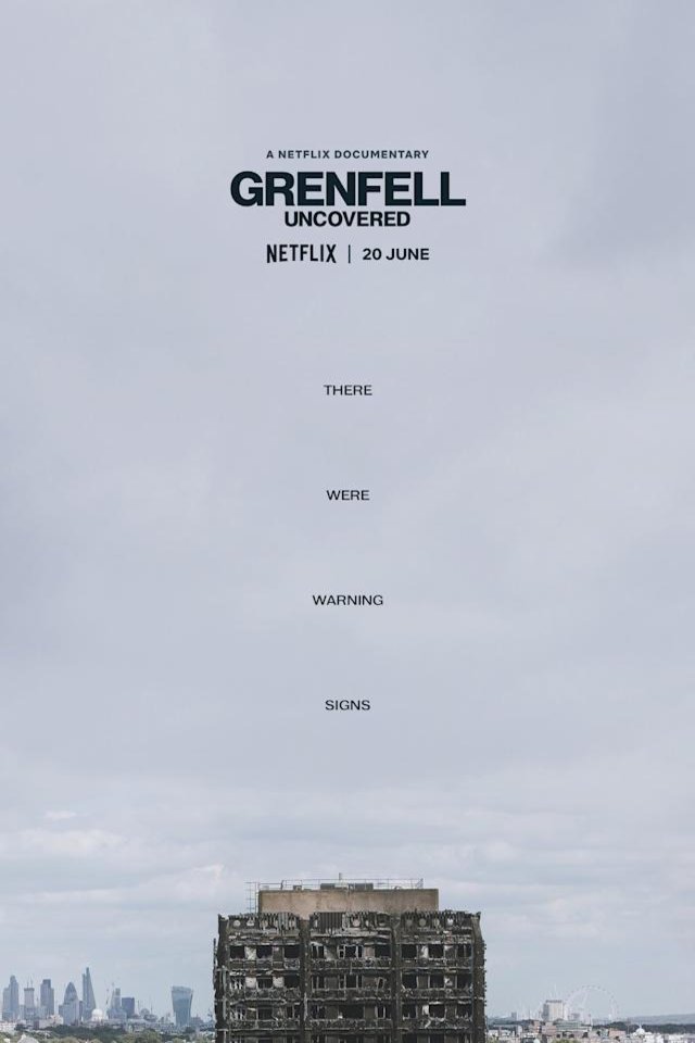 L'affiche du film Grenfell Uncovered
