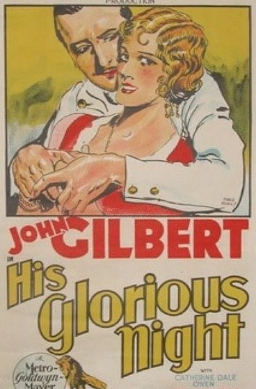 L'affiche du film His Glorious Night