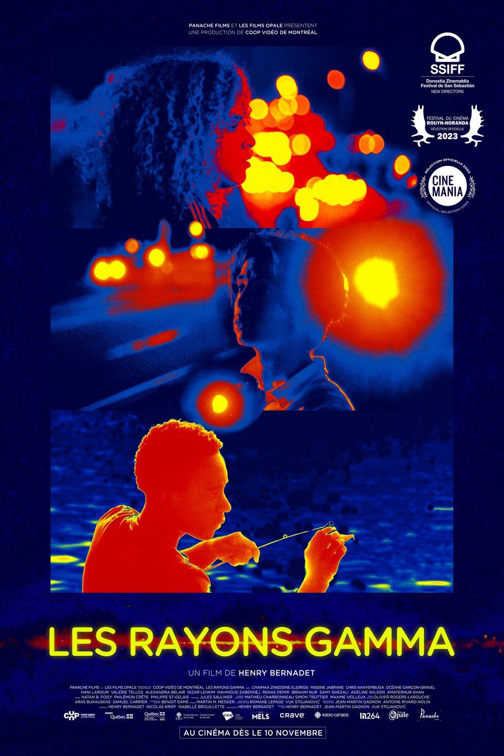L'affiche du film Les rayons Gamma
