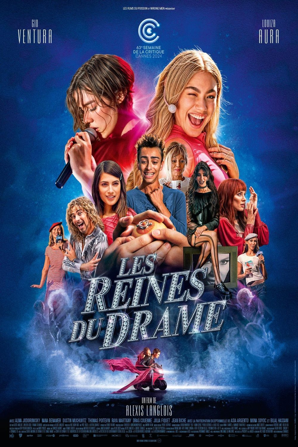 L'affiche du film Les reines du drame