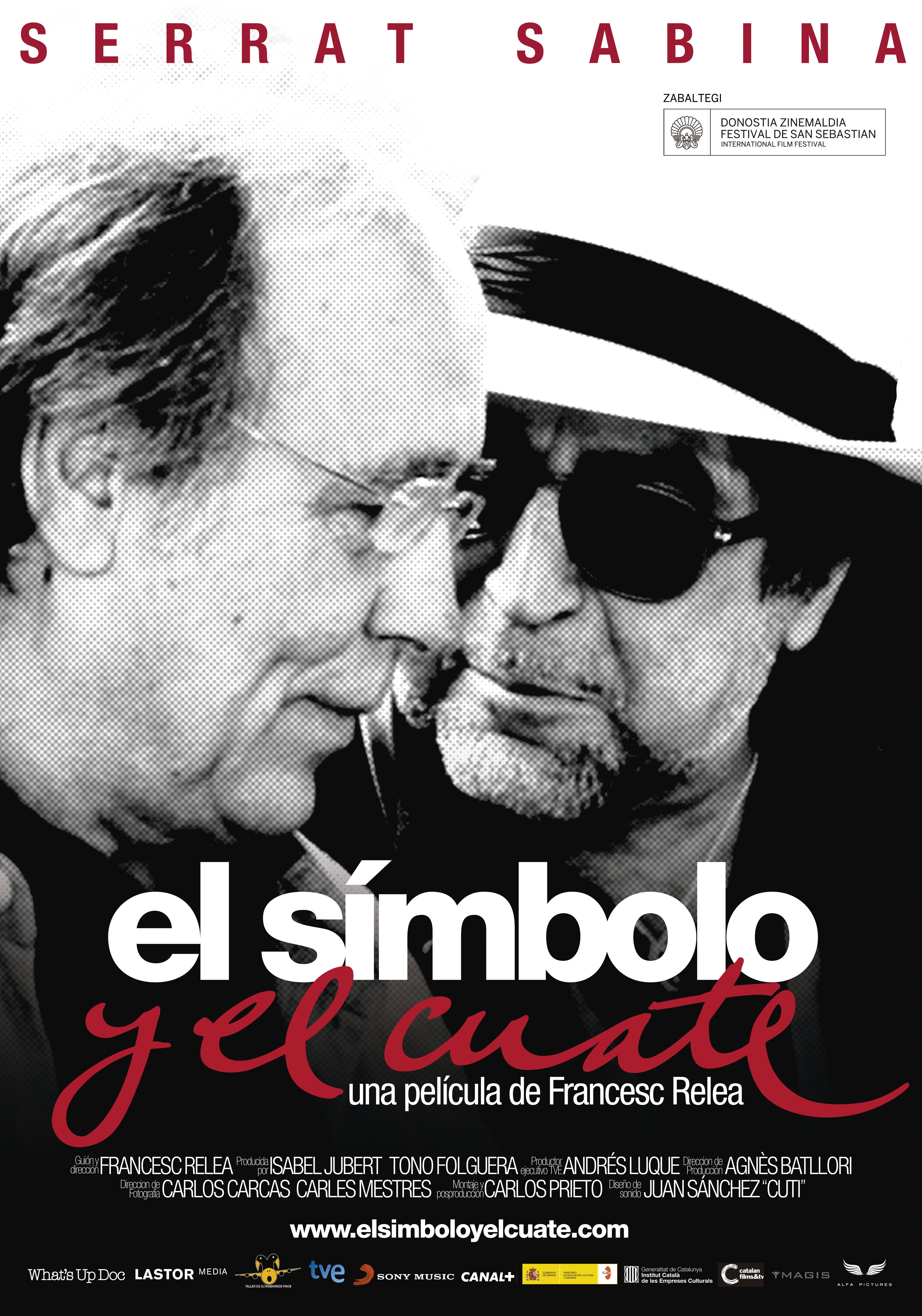 L'affiche du film Serrat y Sabina: el símbolo y el cuate