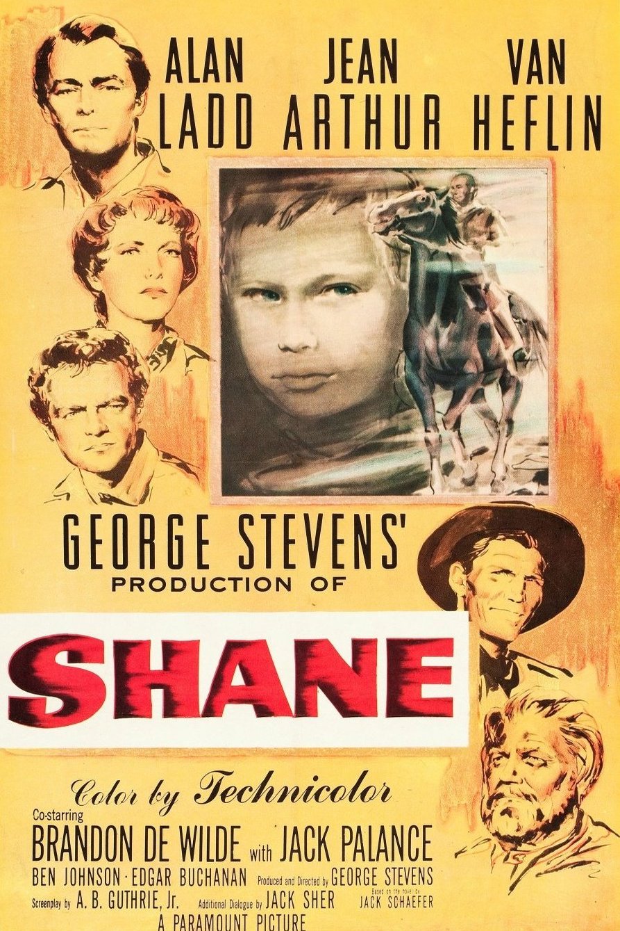 L'affiche du film Shane