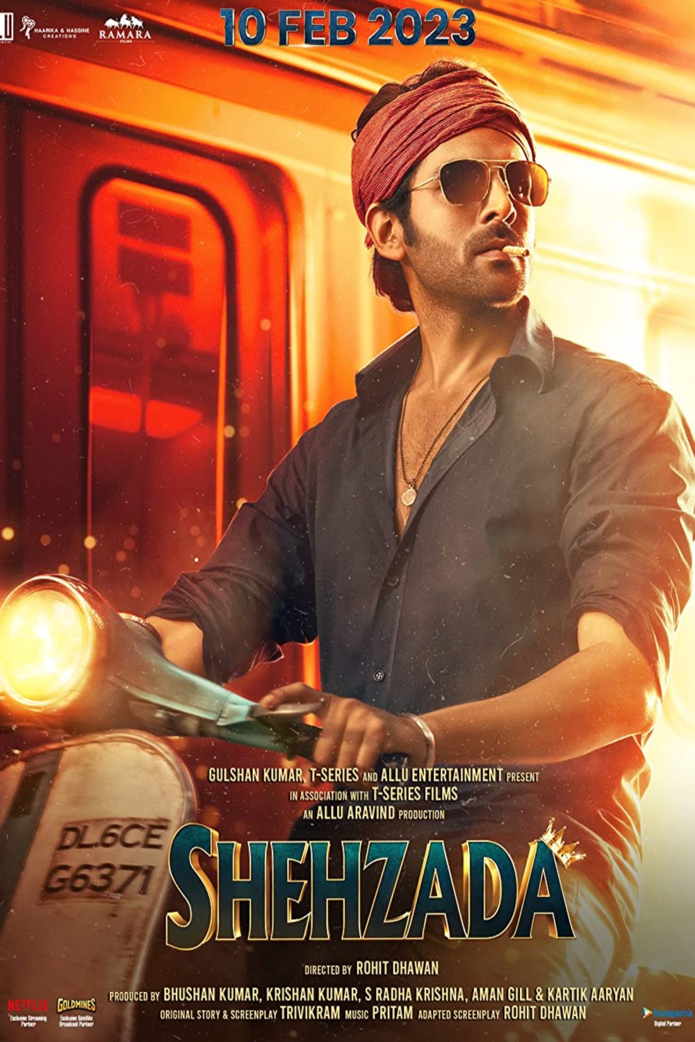 L'affiche du film Shehzada