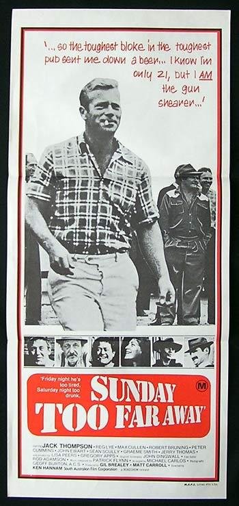 L'affiche du film Sunday Too Far Away