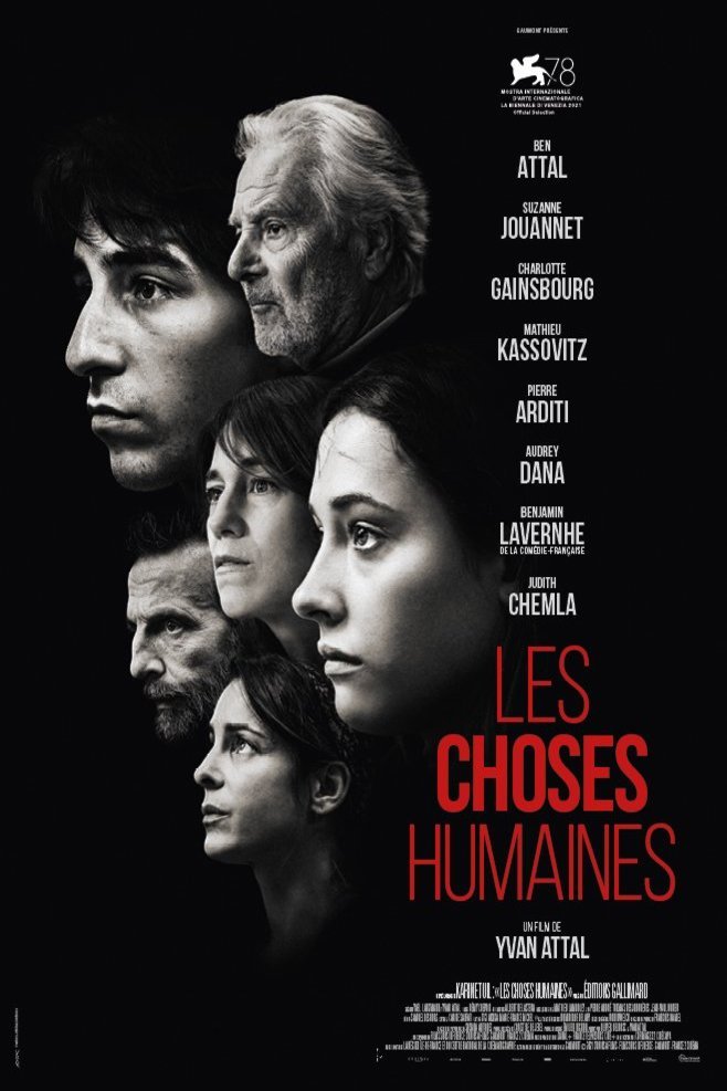 L'affiche du film Les choses humaines