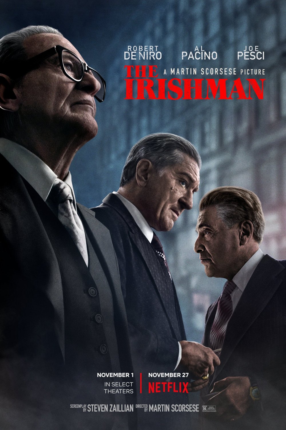 L'affiche du film The Irishman