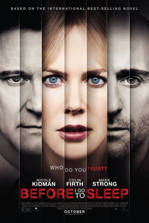 L'affiche du film Before I Go to Sleep