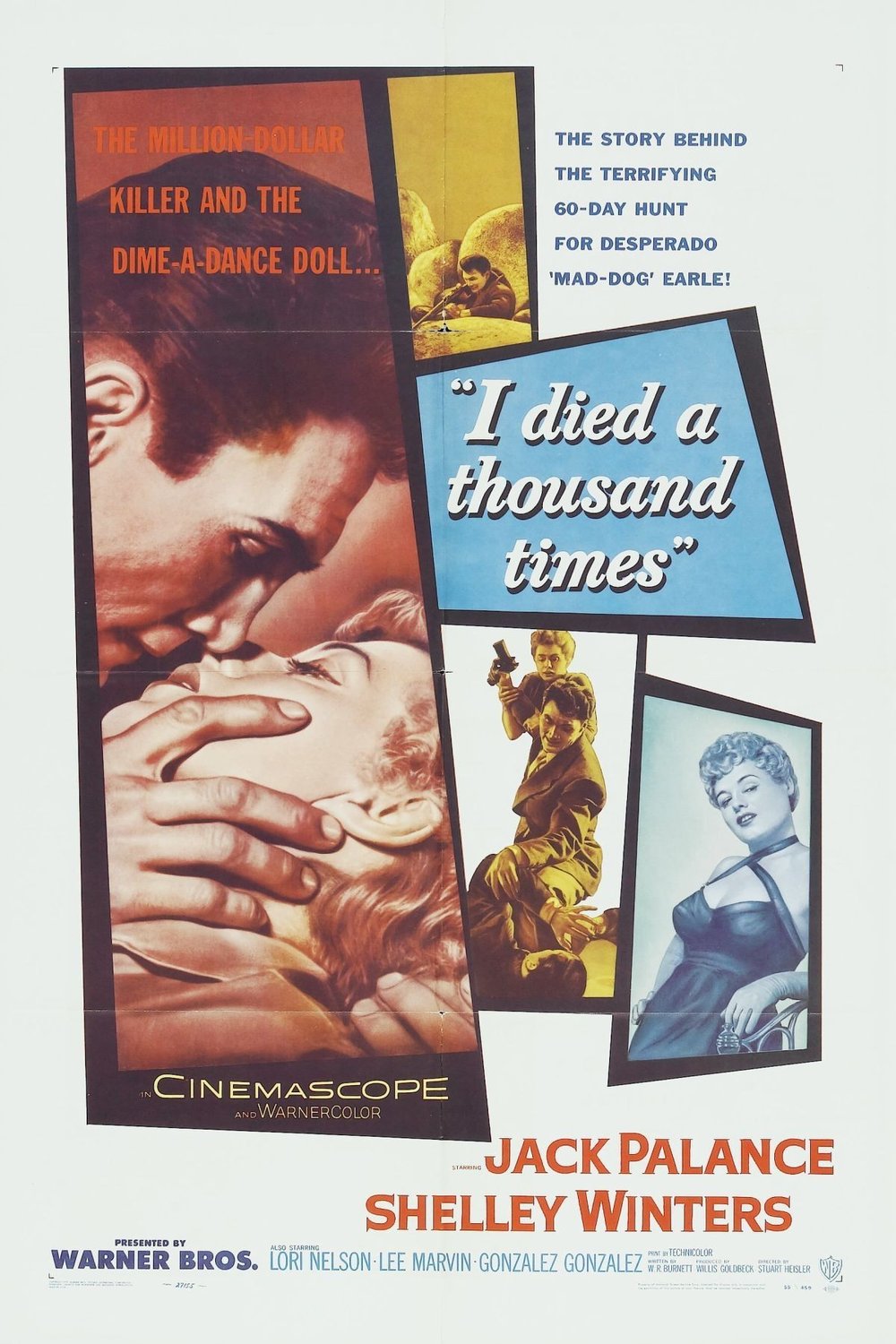 L'affiche du film I Died a Thousand Times