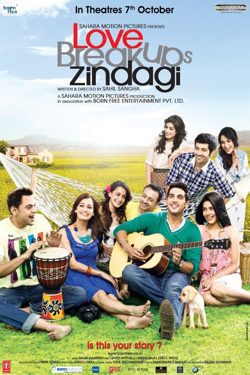 L'affiche du film Love Breakups Zindagi