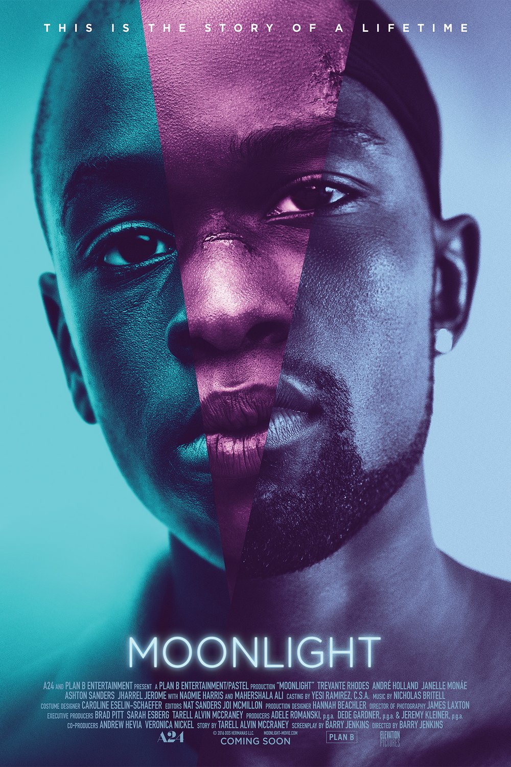 Poster of the movie Moonlight [2016]