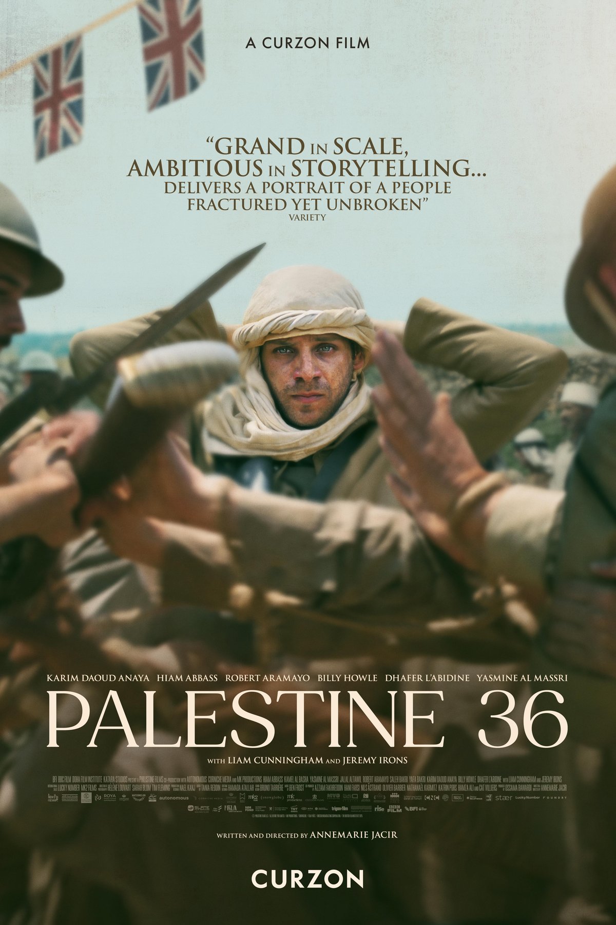 L'affiche du film Palestine 36
