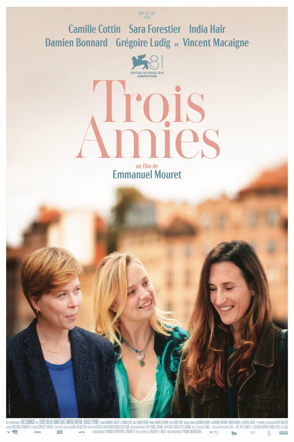 L'affiche du film Trois amies